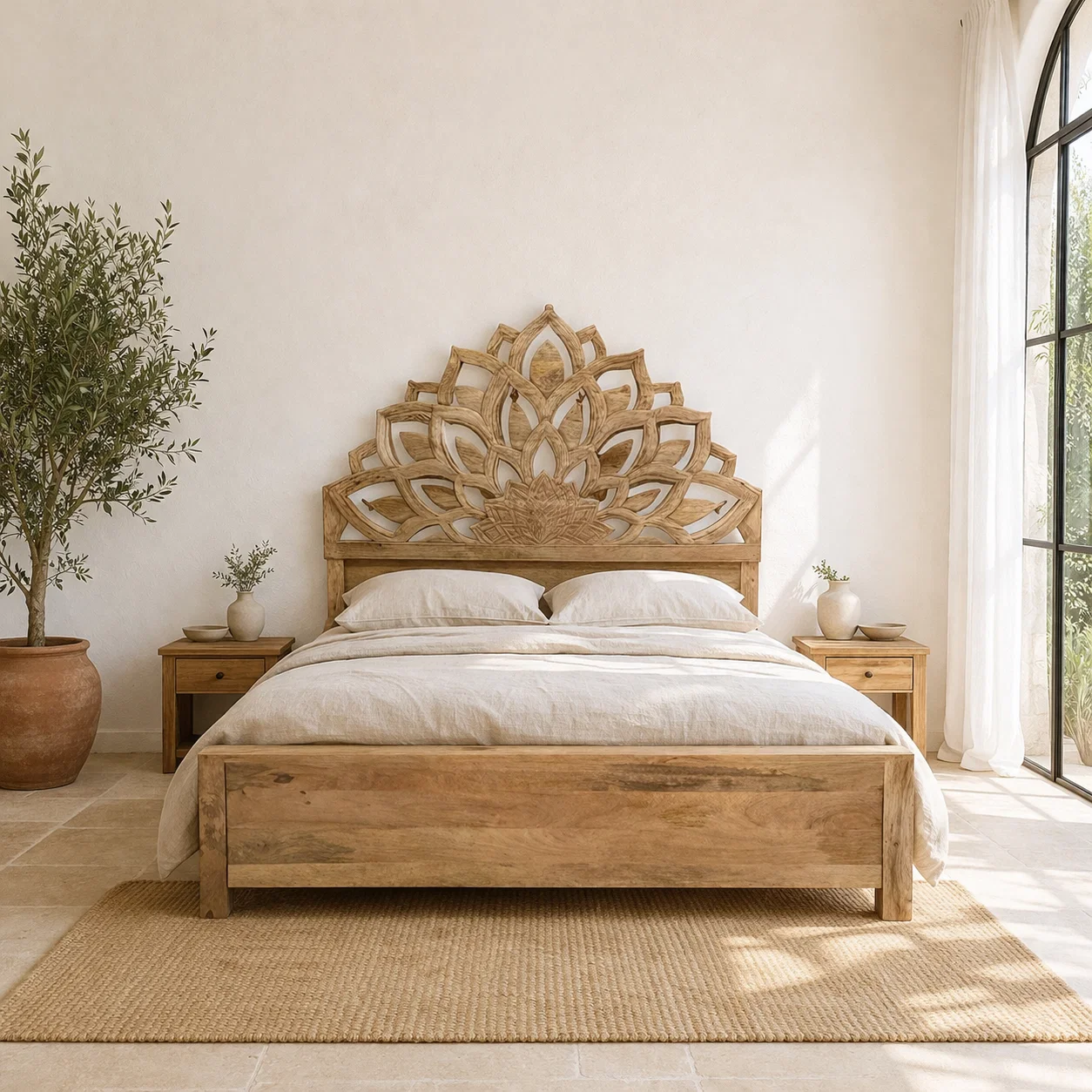 Flower Design Bed - image 1