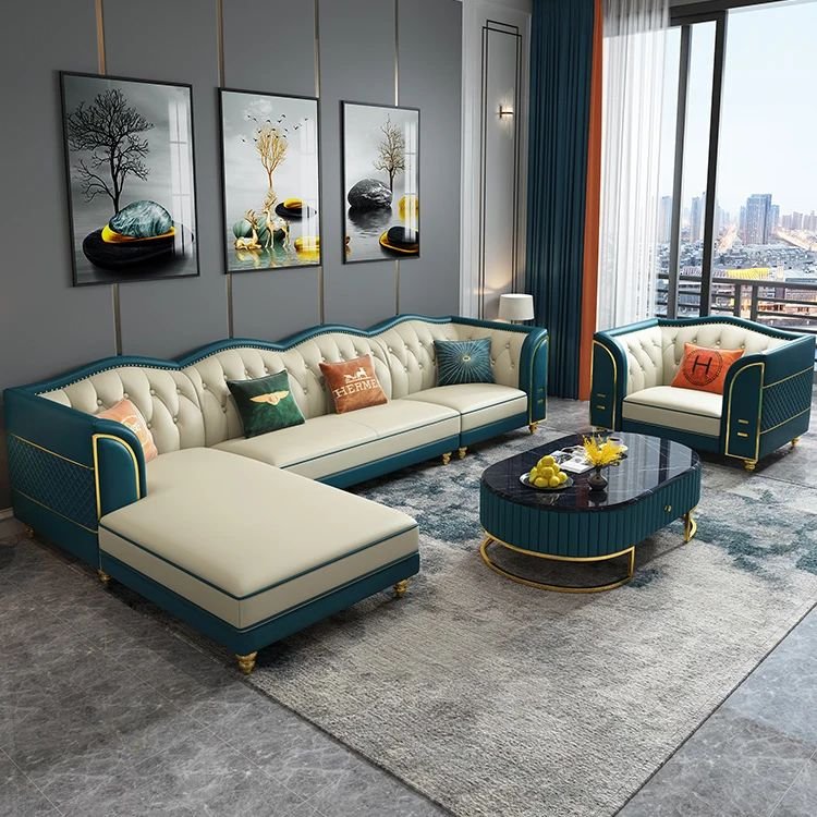 L-Shape sofa delivery, DLF Phase 2
